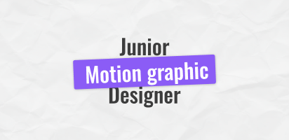 Junior Motion Graphics Designer