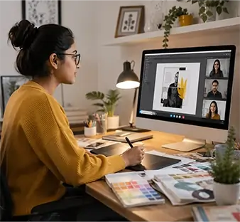 Graphic design student project — Video Superstars Academy Chennai