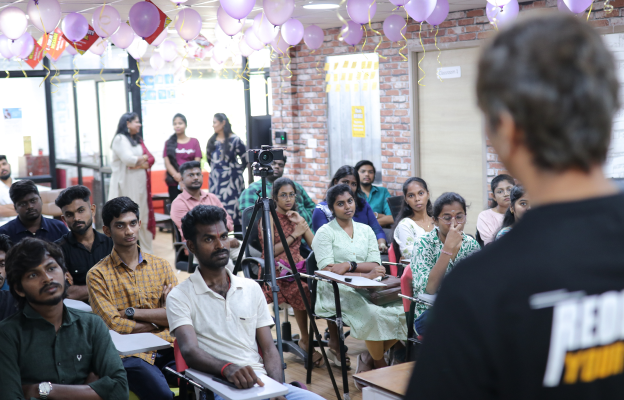 UI UX Designer Working